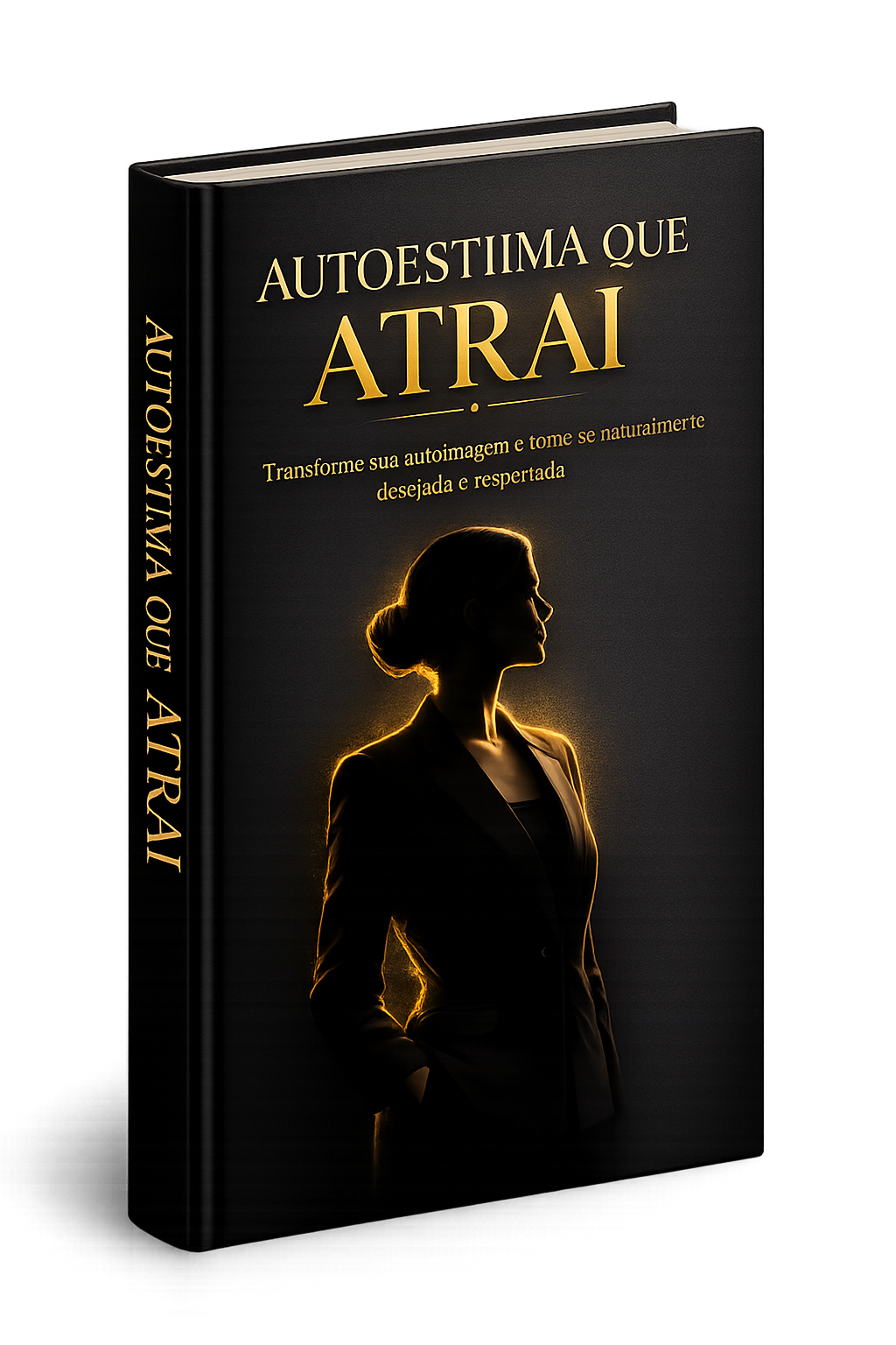 Mockup do livro Autoestima que Atrai